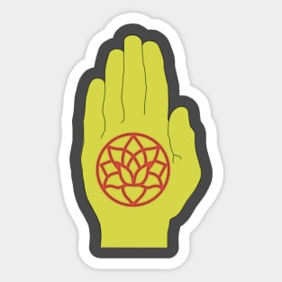 Seis Manos - Demonic Power Symbol Sticker